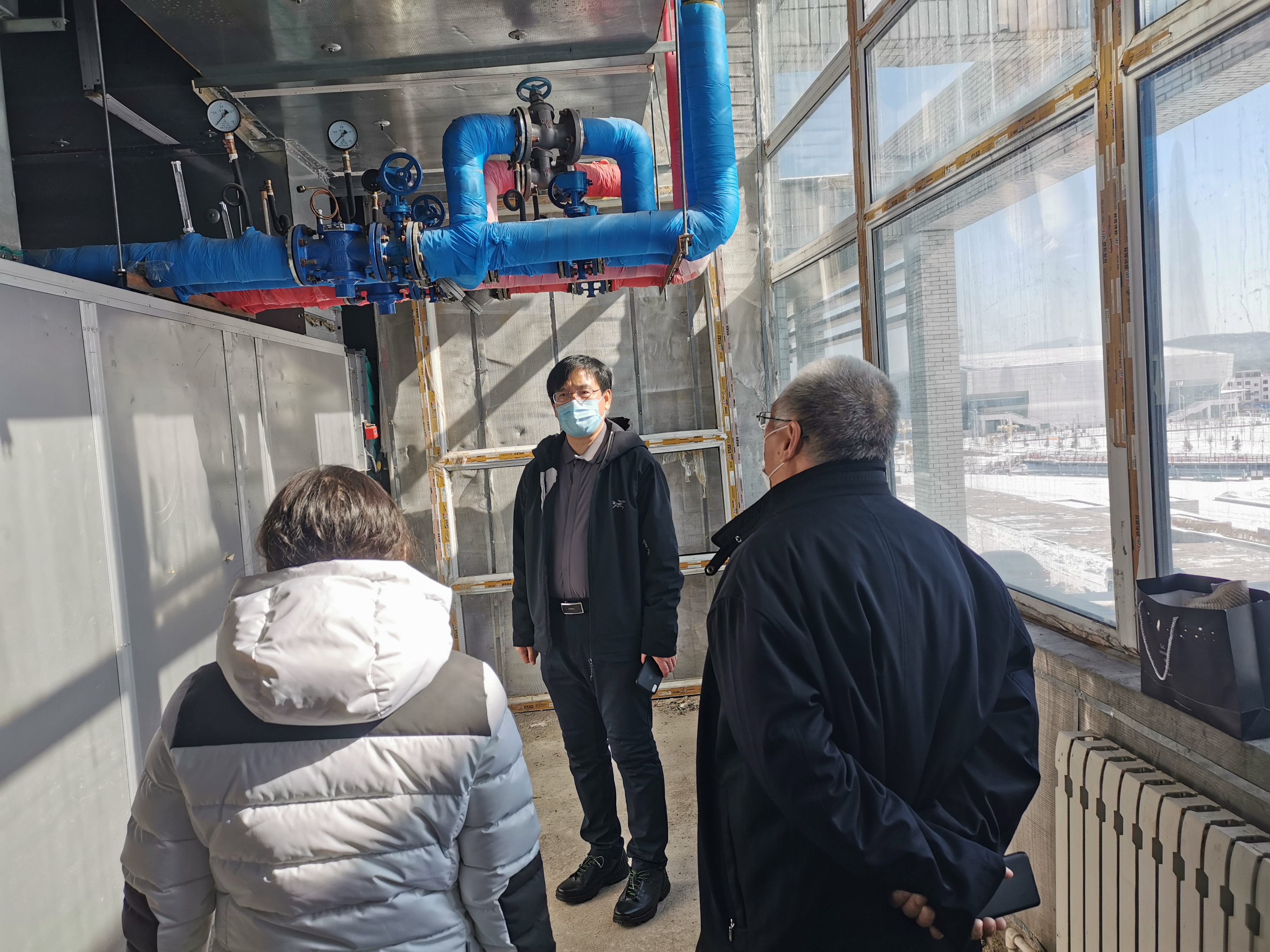 副院长田雷进行检查