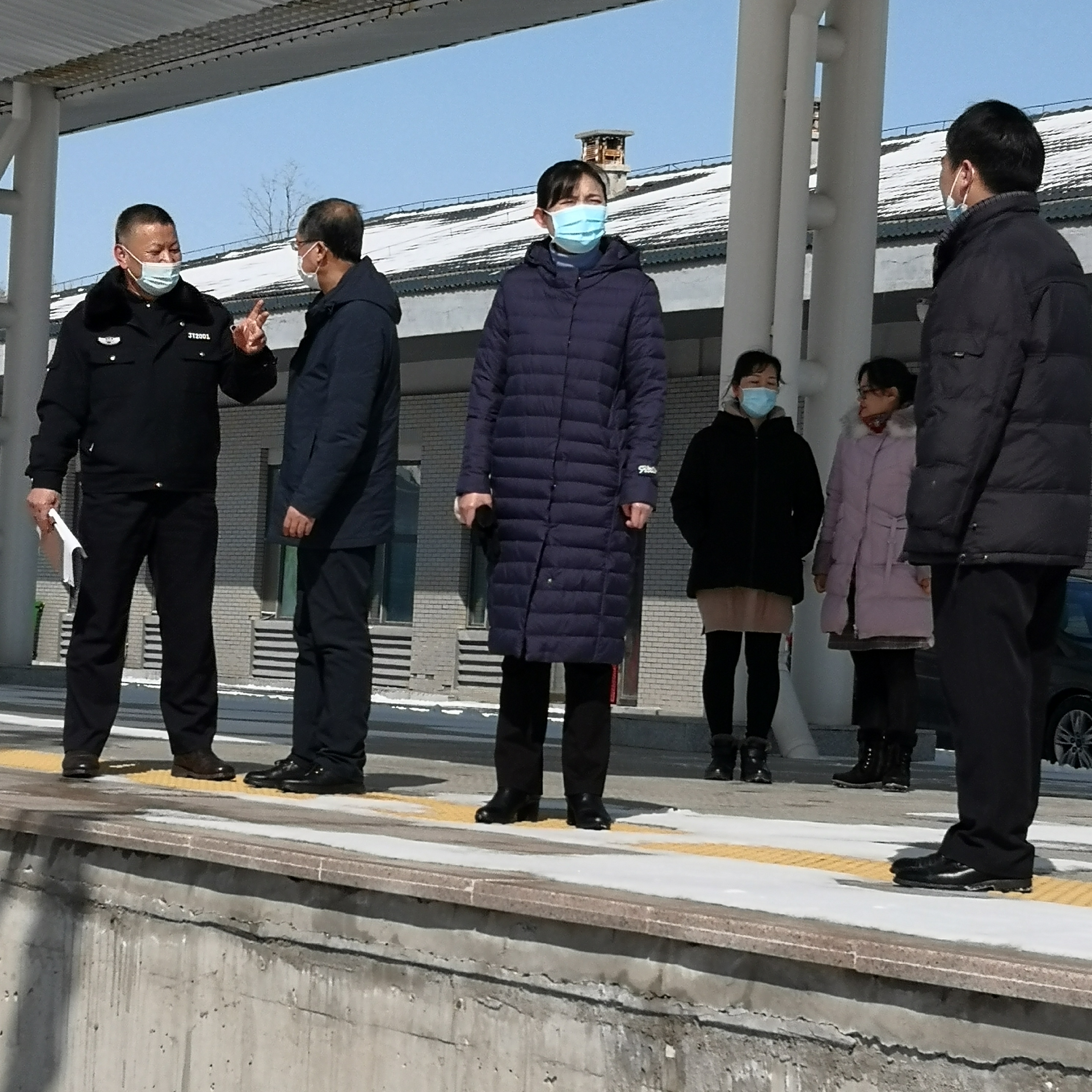 副院长张辉进行检查