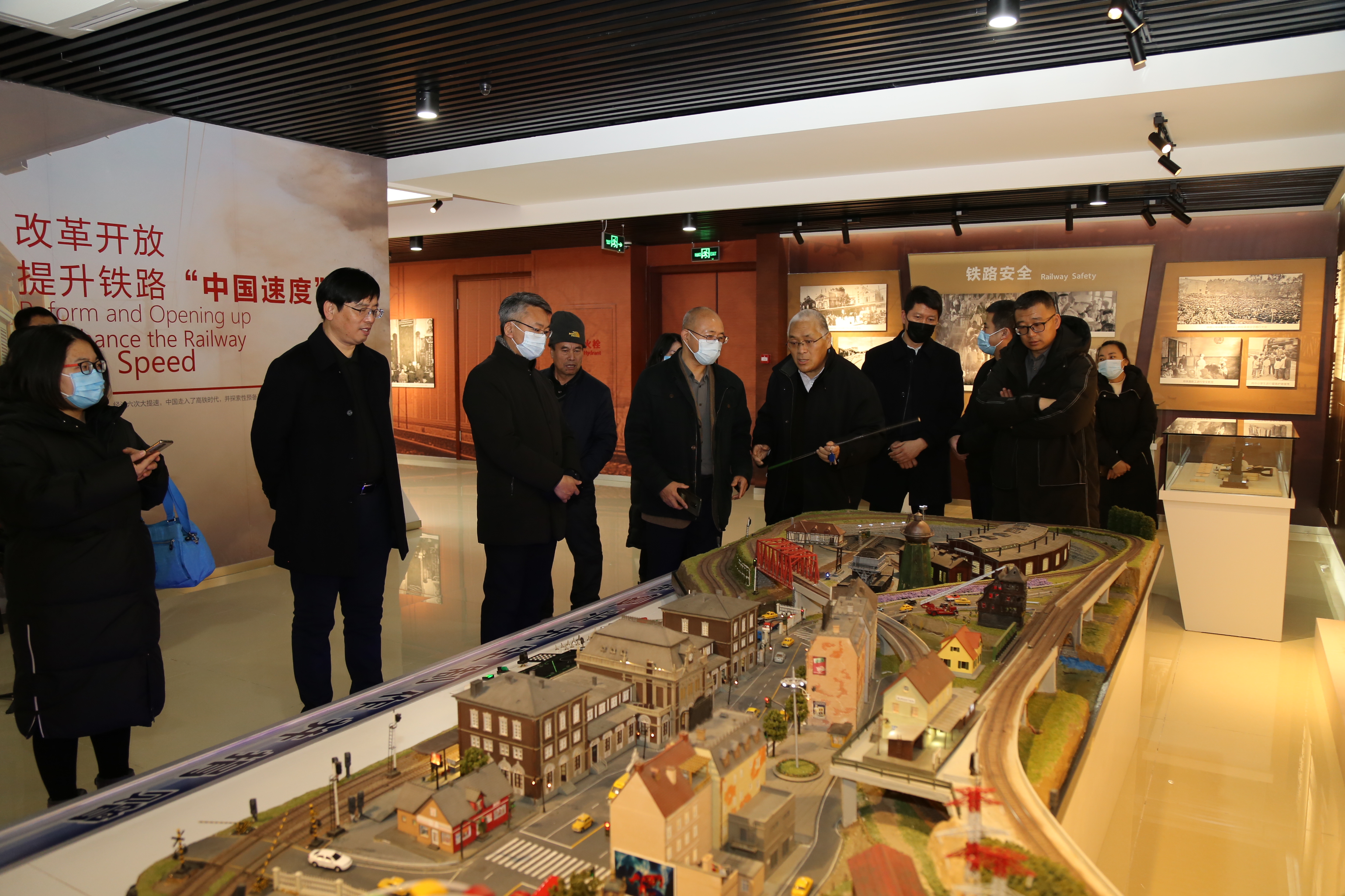 参观吉林铁路博物馆