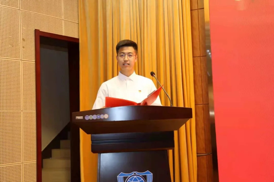 新党员代表.电气工程学院林文豪同学发言